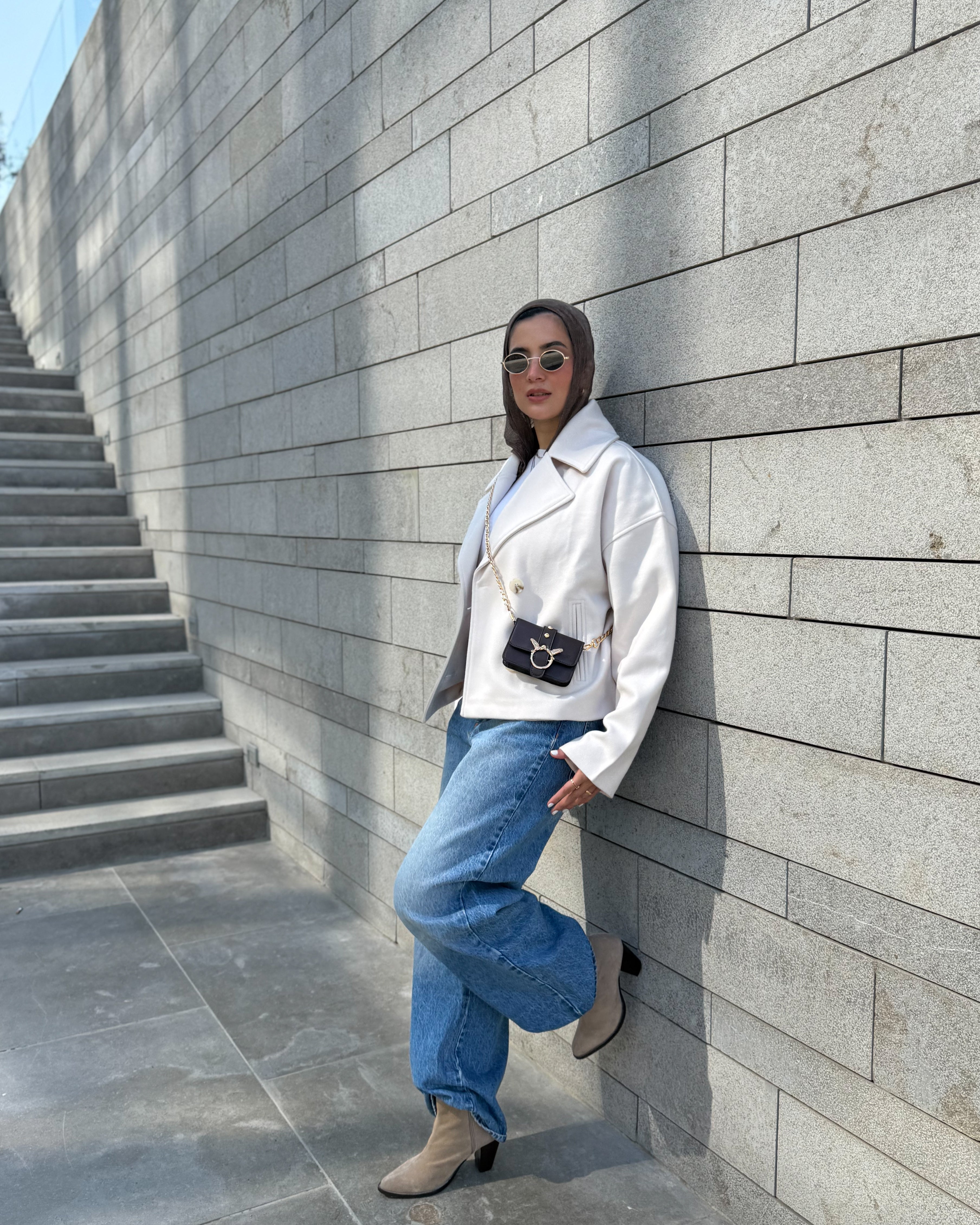 Fairy line jacket -off white