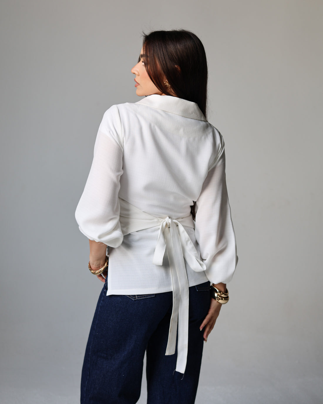 Wrapped Blouse
