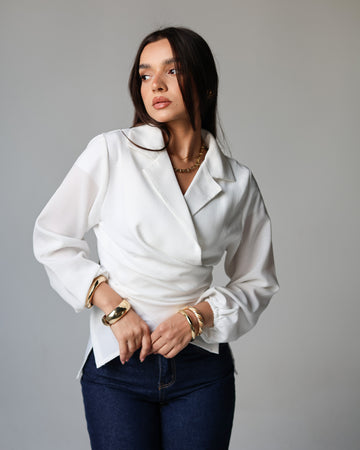 Wrapped Blouse