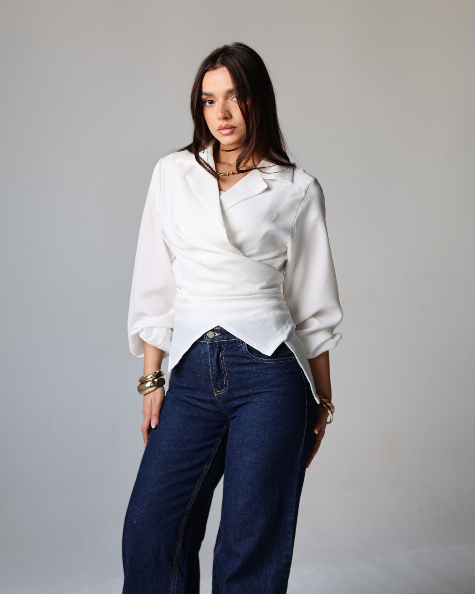 Wrapped Blouse