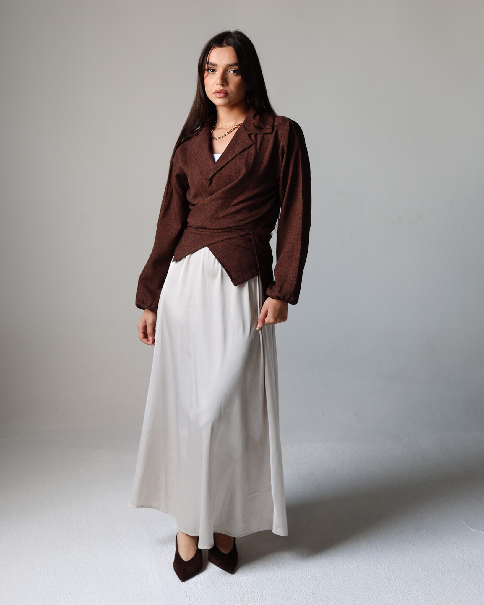 Wrapped Blouse