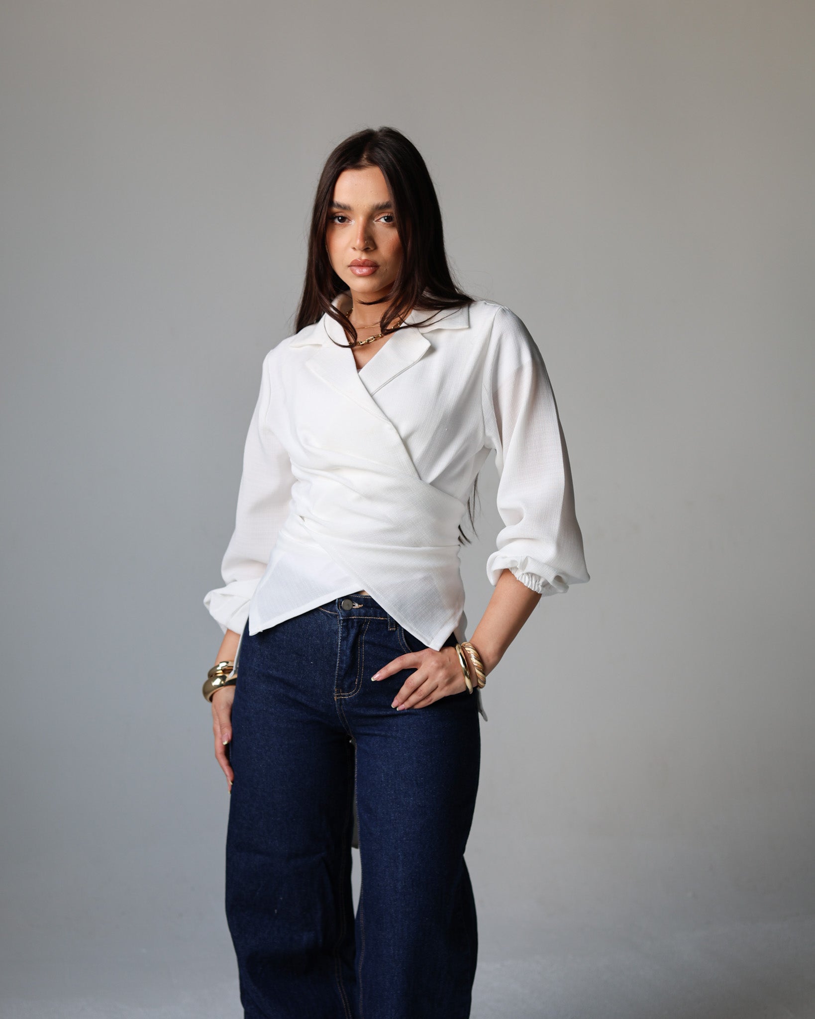 Wrapped Blouse