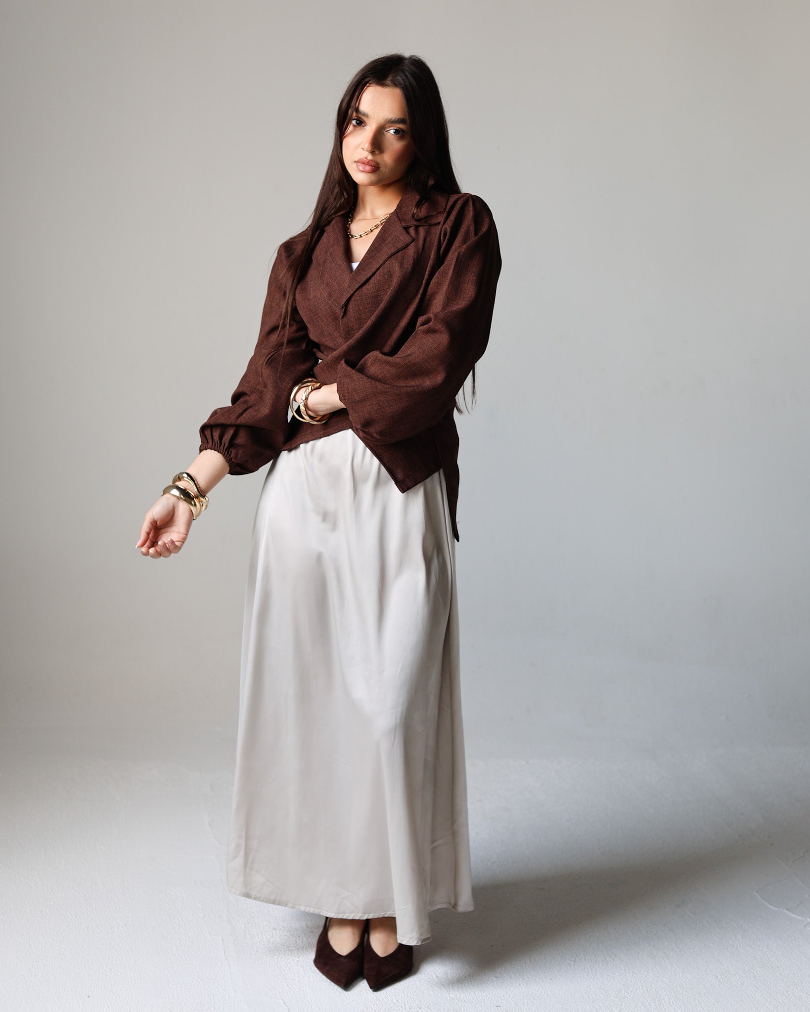 Wrapped Blouse