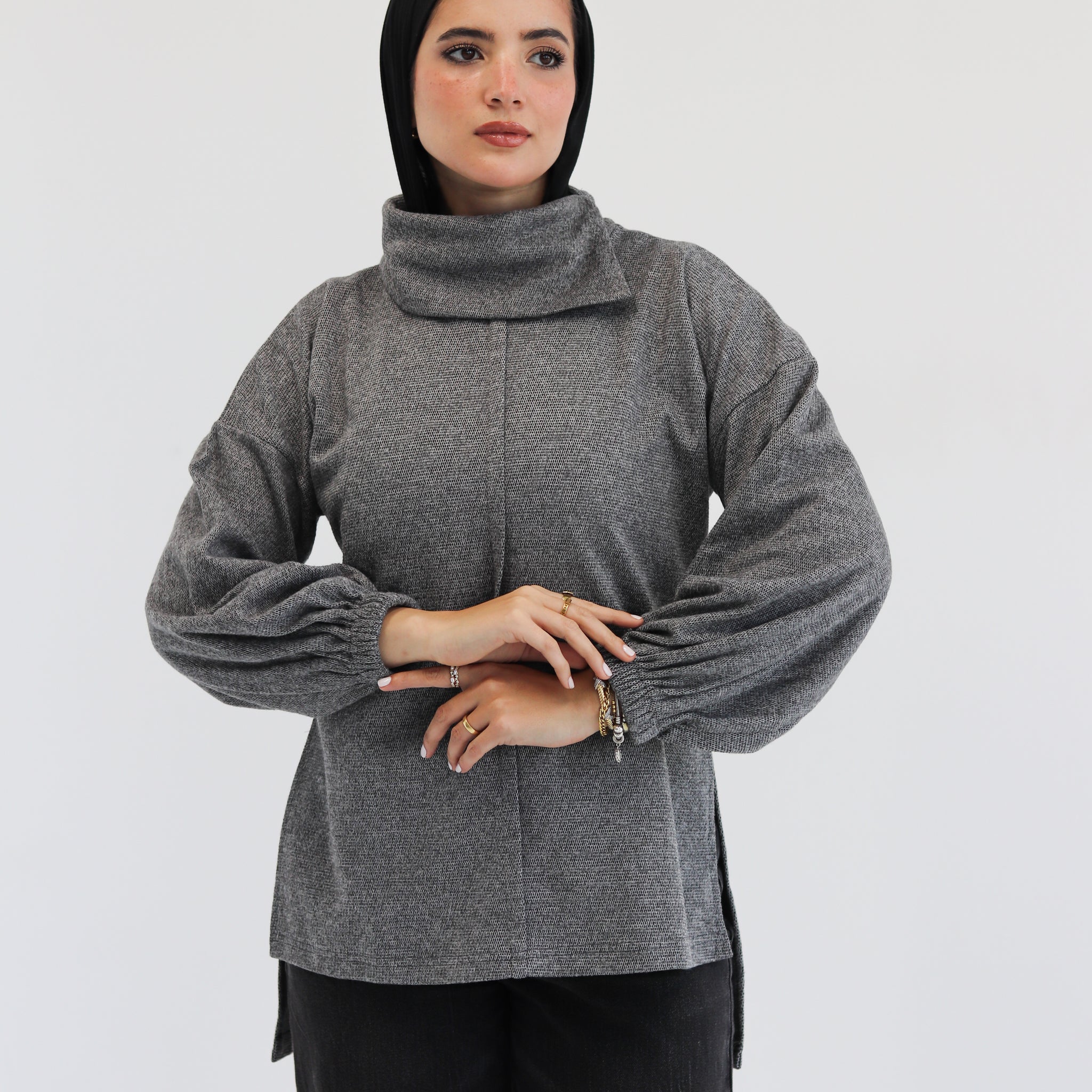 all-in jumpe grey