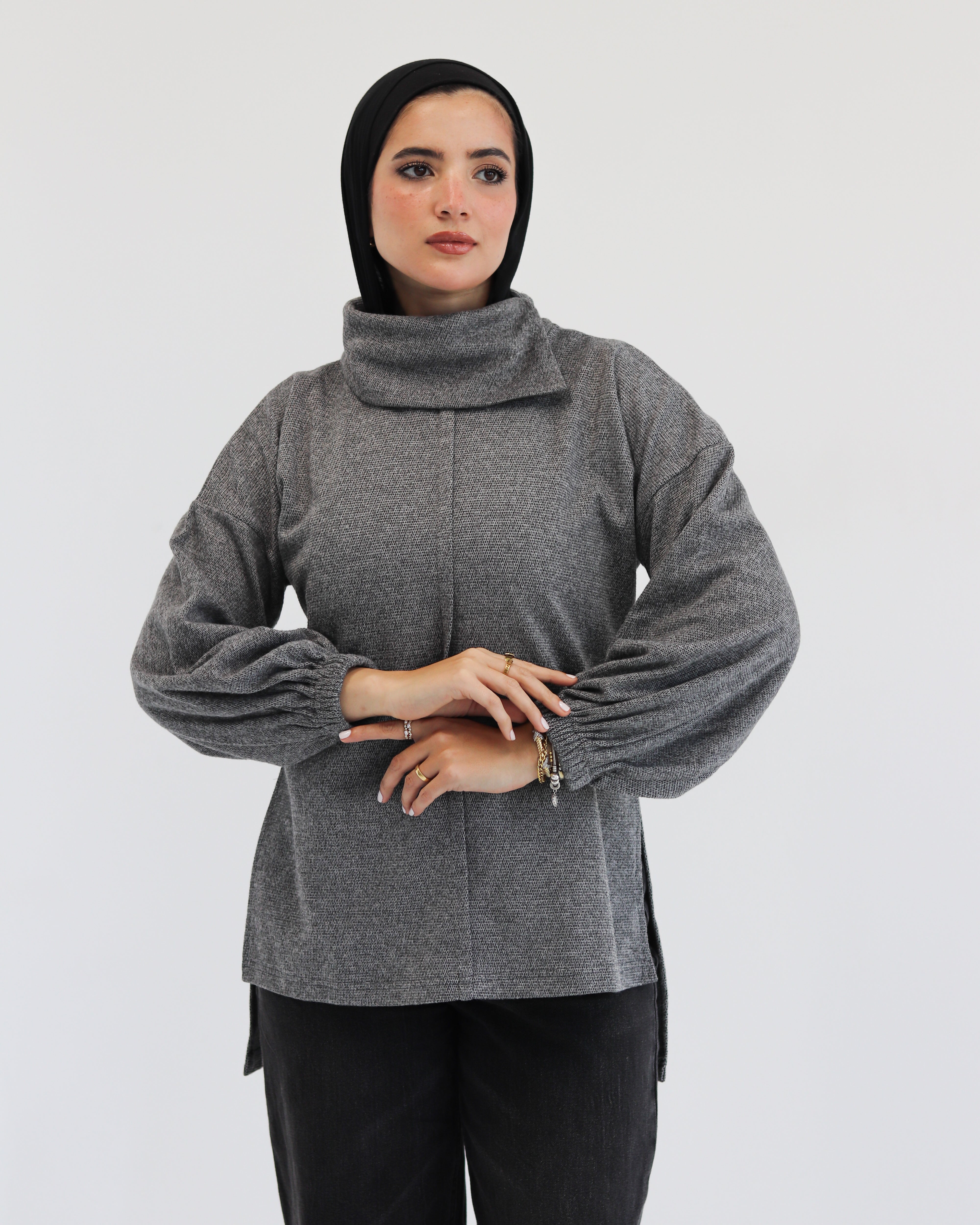 all-in jumpe grey