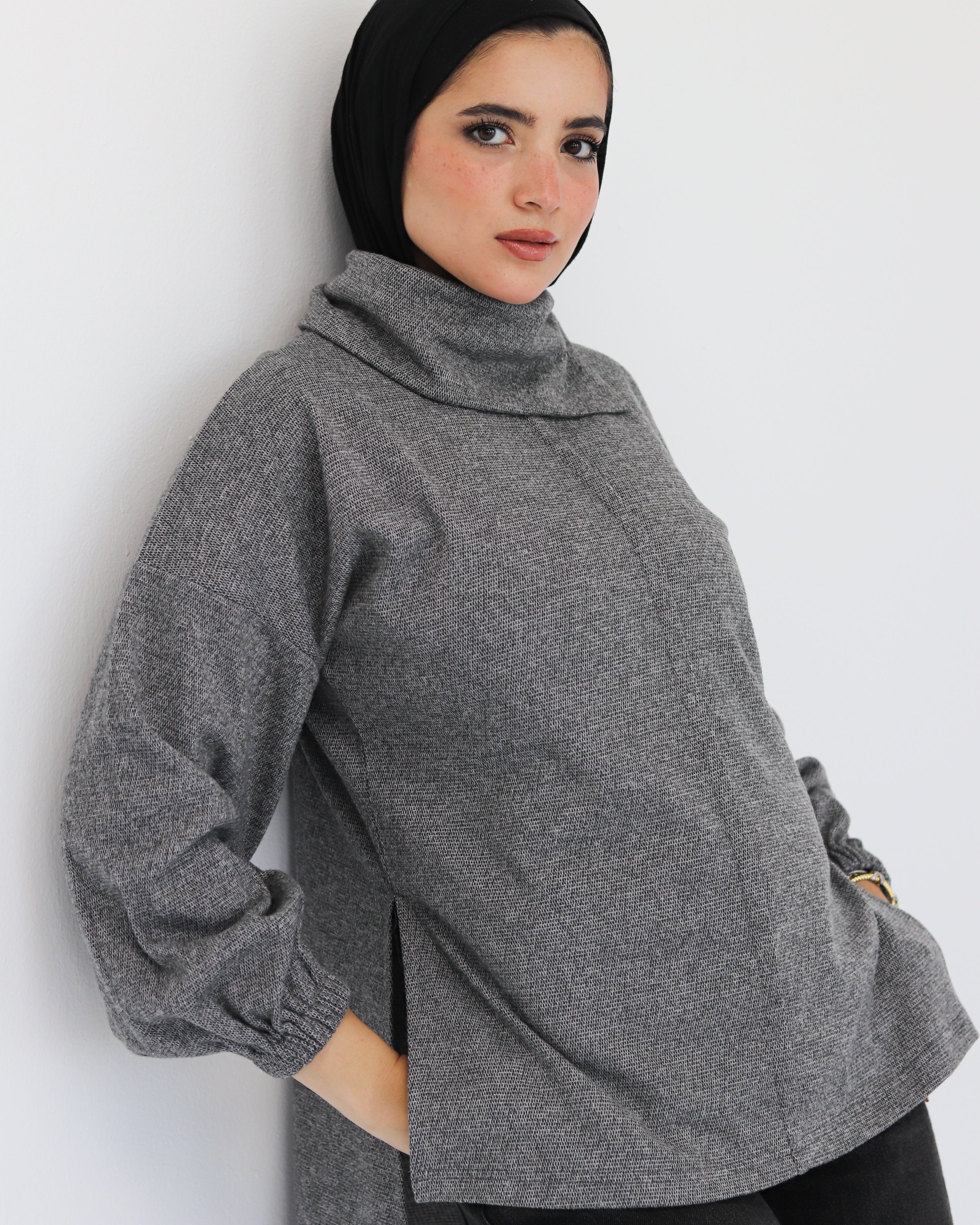 all-in jumpe grey